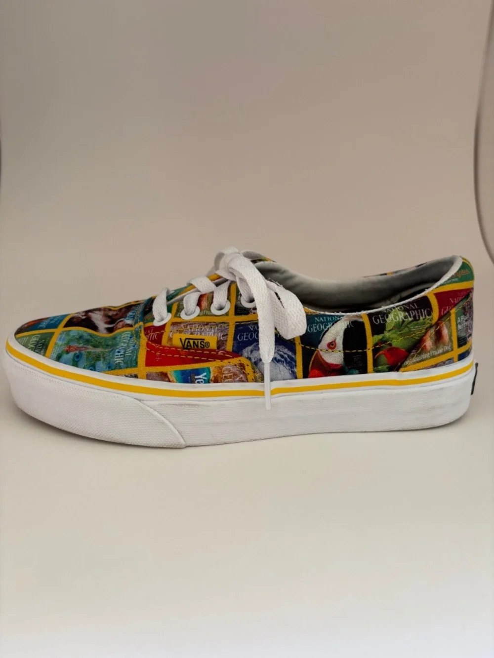 Vans Collab Canvas Sneaker Limited Edition National Geographic Women